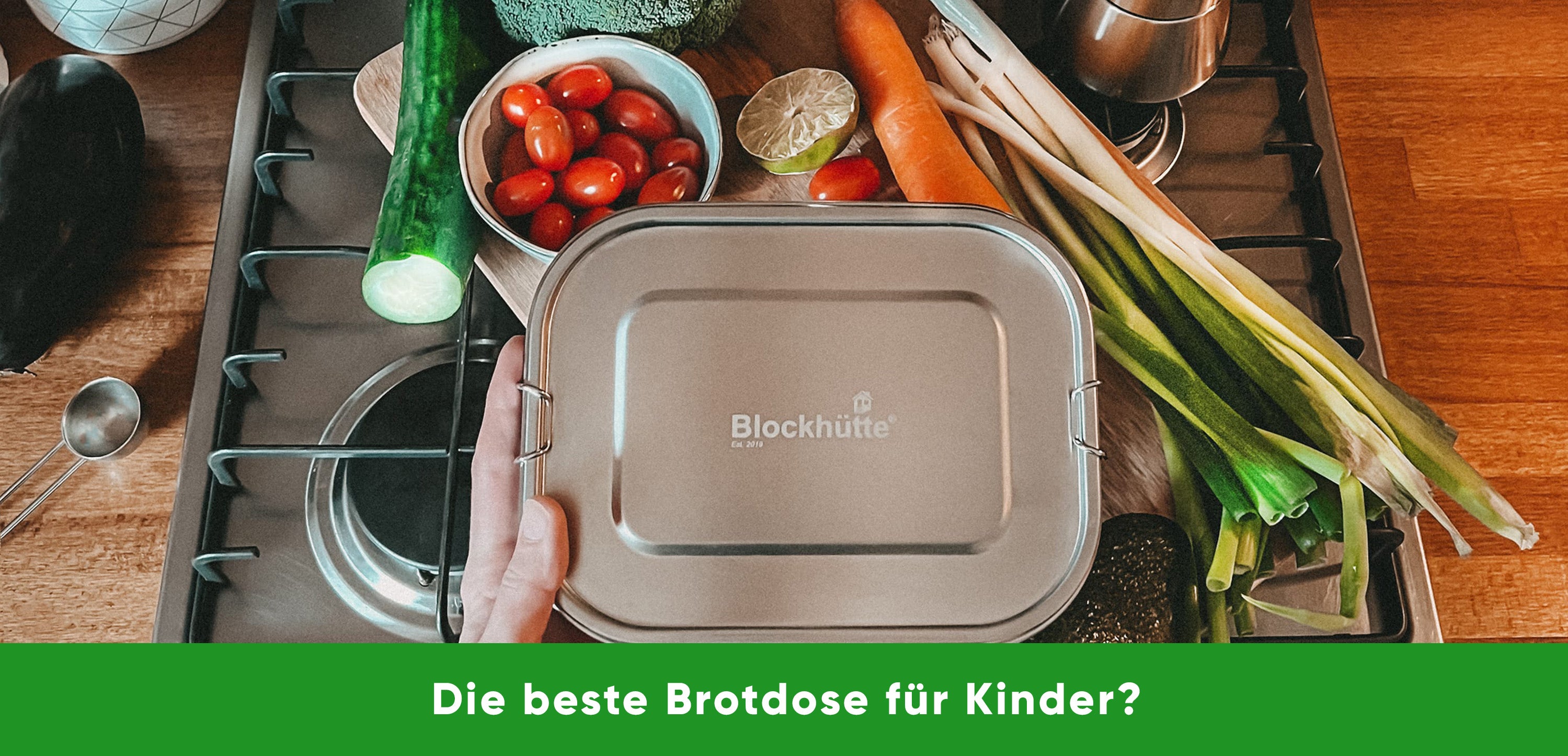 Edelstahl Brotdose Kinder