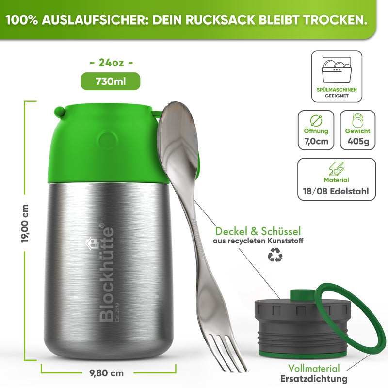 Edelstahl Thermobehälter - Farbig