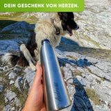 Engraved Stainless Steel Sports Bottle - Personalised with Name - 1000ml - Blockhütte UK
