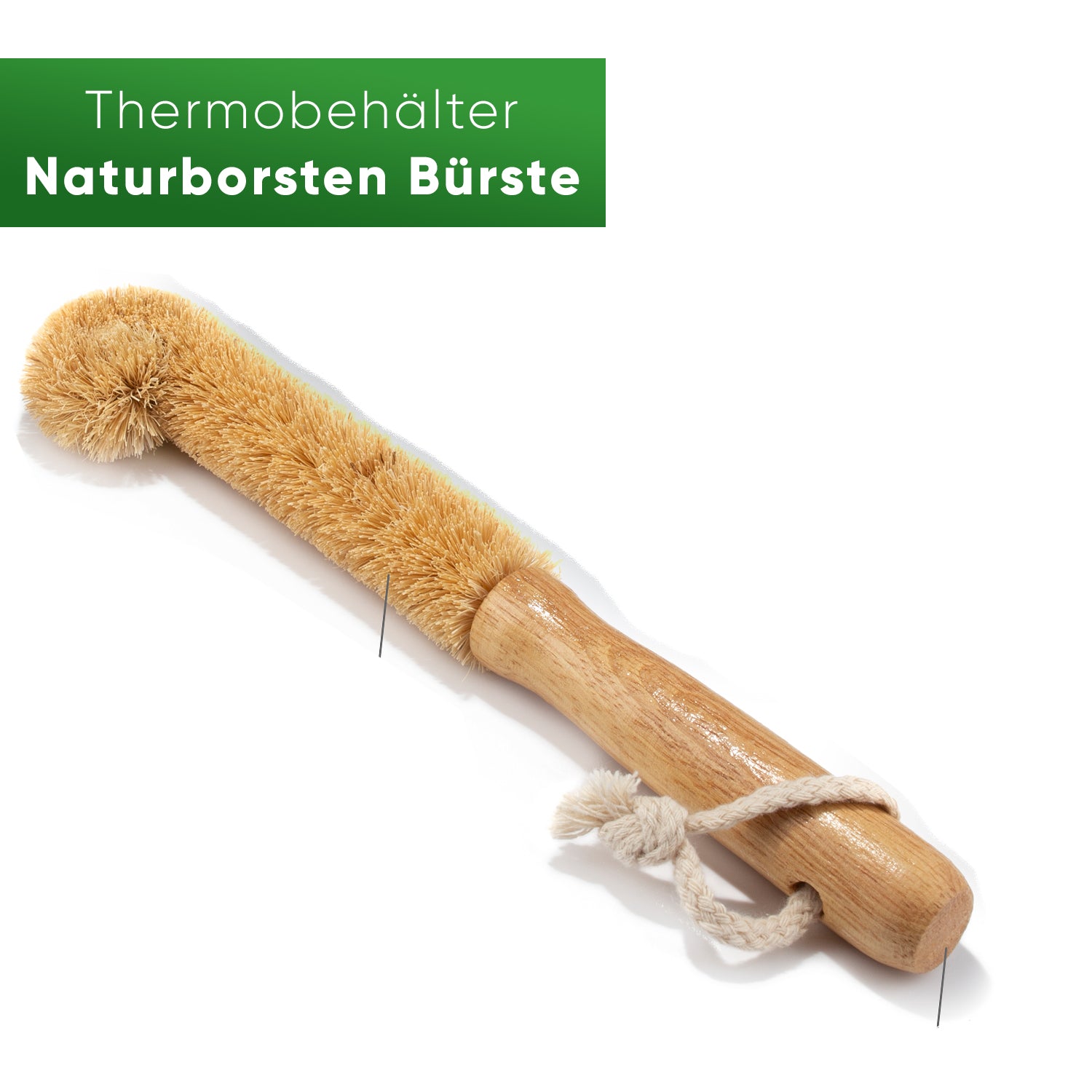 Food Flask - Cleaning Brush - 1000ml - Blockhütte UK