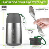 Lunch Bundle - Food Jar & Water Bottle - 1000ml - Blockhütte UK