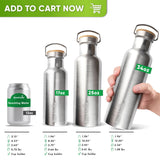 Lunch Bundle - Food Jar & Water Bottle - 1000ml - Blockhütte UK
