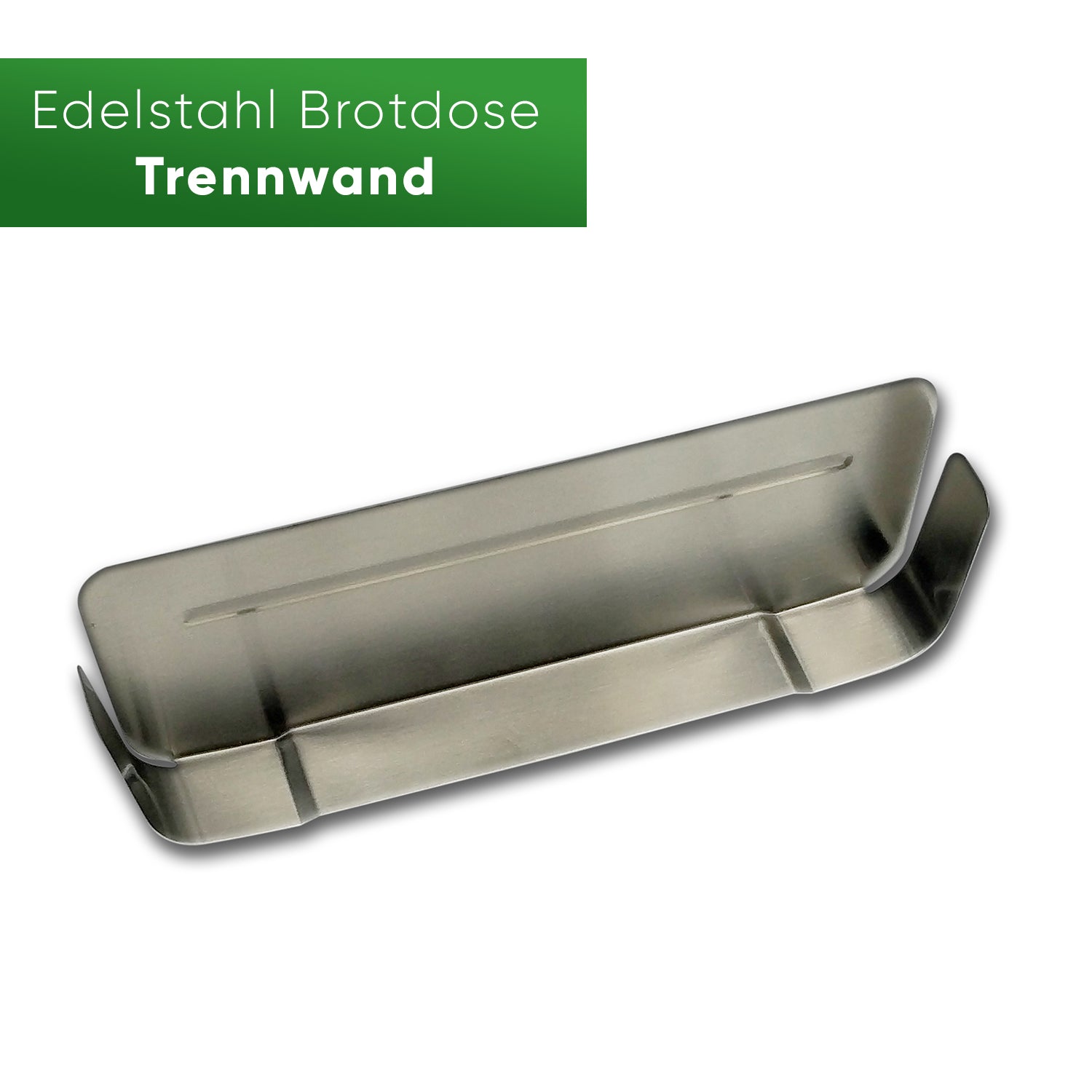 Stainless Steel Lunch Box - Divider - 1200ml - Blockhütte UK