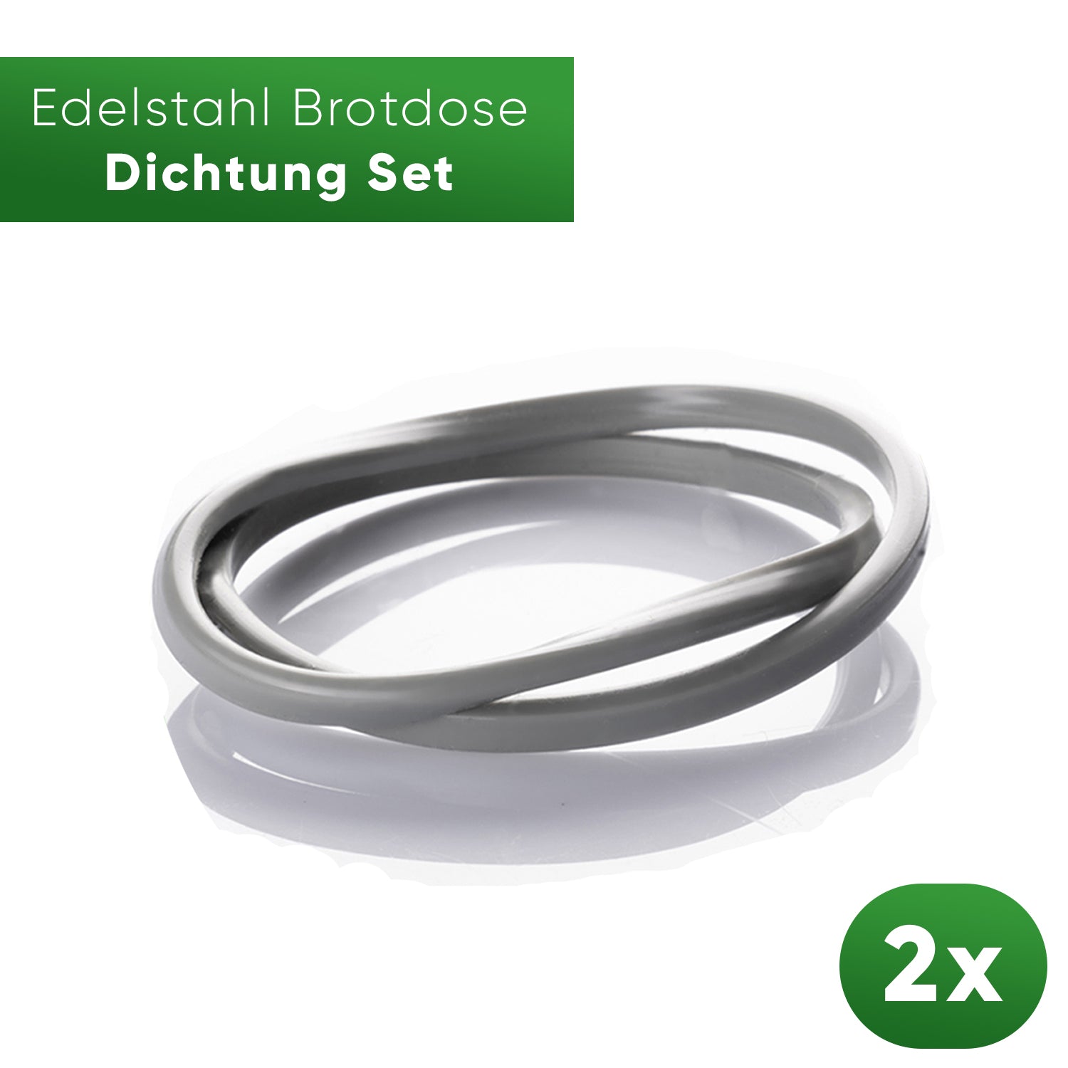 Stainless Steel Lunch Box - Spare Seal Set - 800 - Blockhütte UK