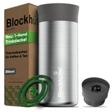 Stainless Steel Thermo Mug for Coffee & Tea - 354ml - Blockhütte UK