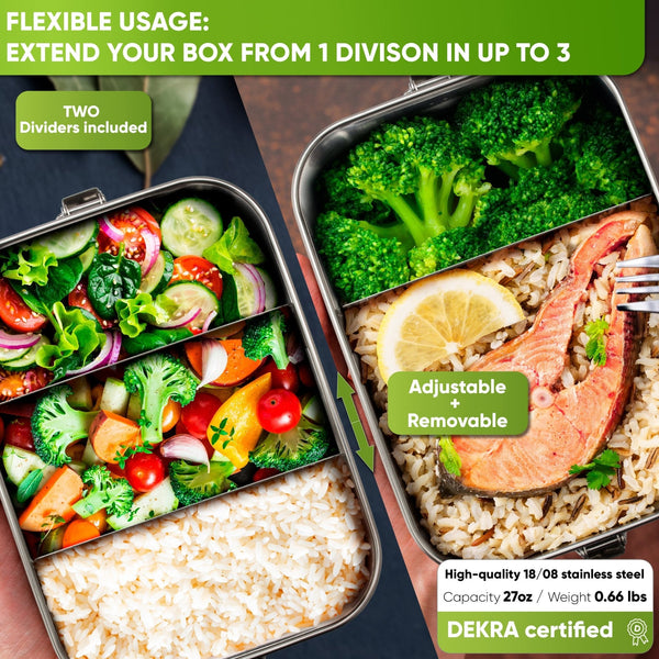 Workday Lunch Kit - Food Jar & Lunch Box - 1000ml - Blockhütte UK